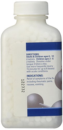 Cold and Flu Medicine, Nausea Relief, Homeopathic Treatment, Hyland's Cell Salts #11 Natrum Sulphuricum 6X Tablets, 1000 Count