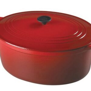 Le Creuset Enameled Cast-Iron 15-1/2-Quart Oval French Oven, Cherry