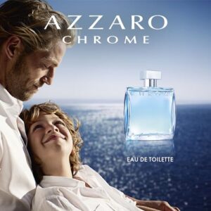 Azzaro Chrome Men's Aquatic Citrus, Woody, Musky Eau de Toilette