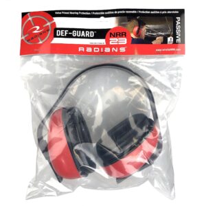 Radians Def-Guard 23 Earmuff - Red