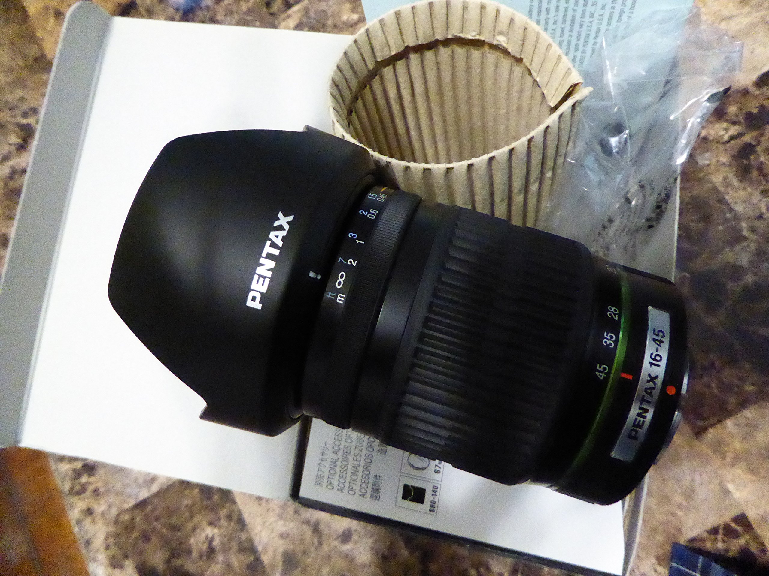 Pentax 16-45mm f/4.0 SMC PDA ED AL Zoom Lens for Pentax and Samsung Digital SLR Cameras