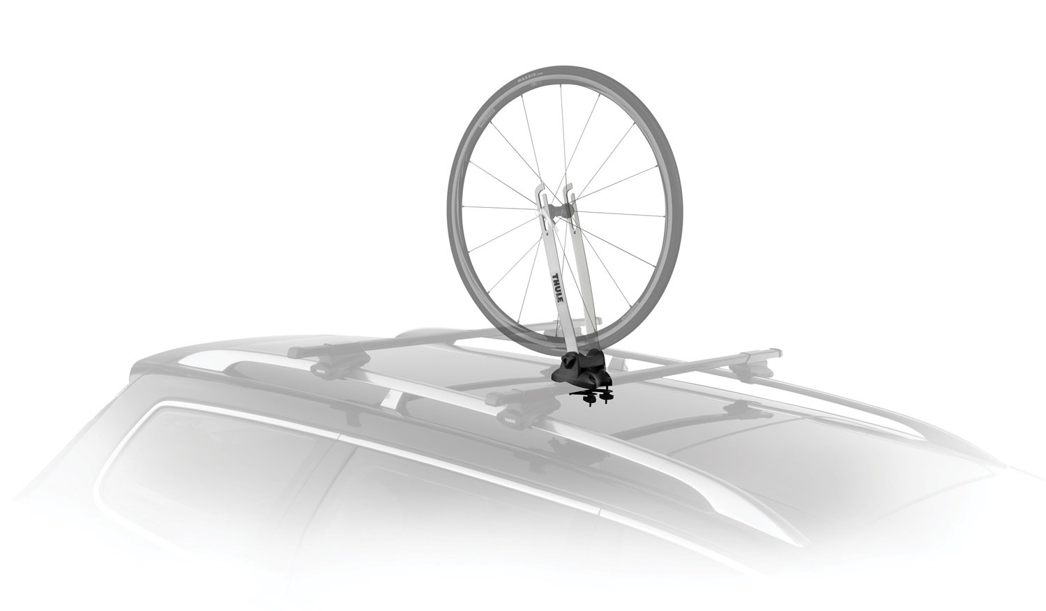 Thule 593 Wheel-On Rooftop Bicycle Wheel Carrier