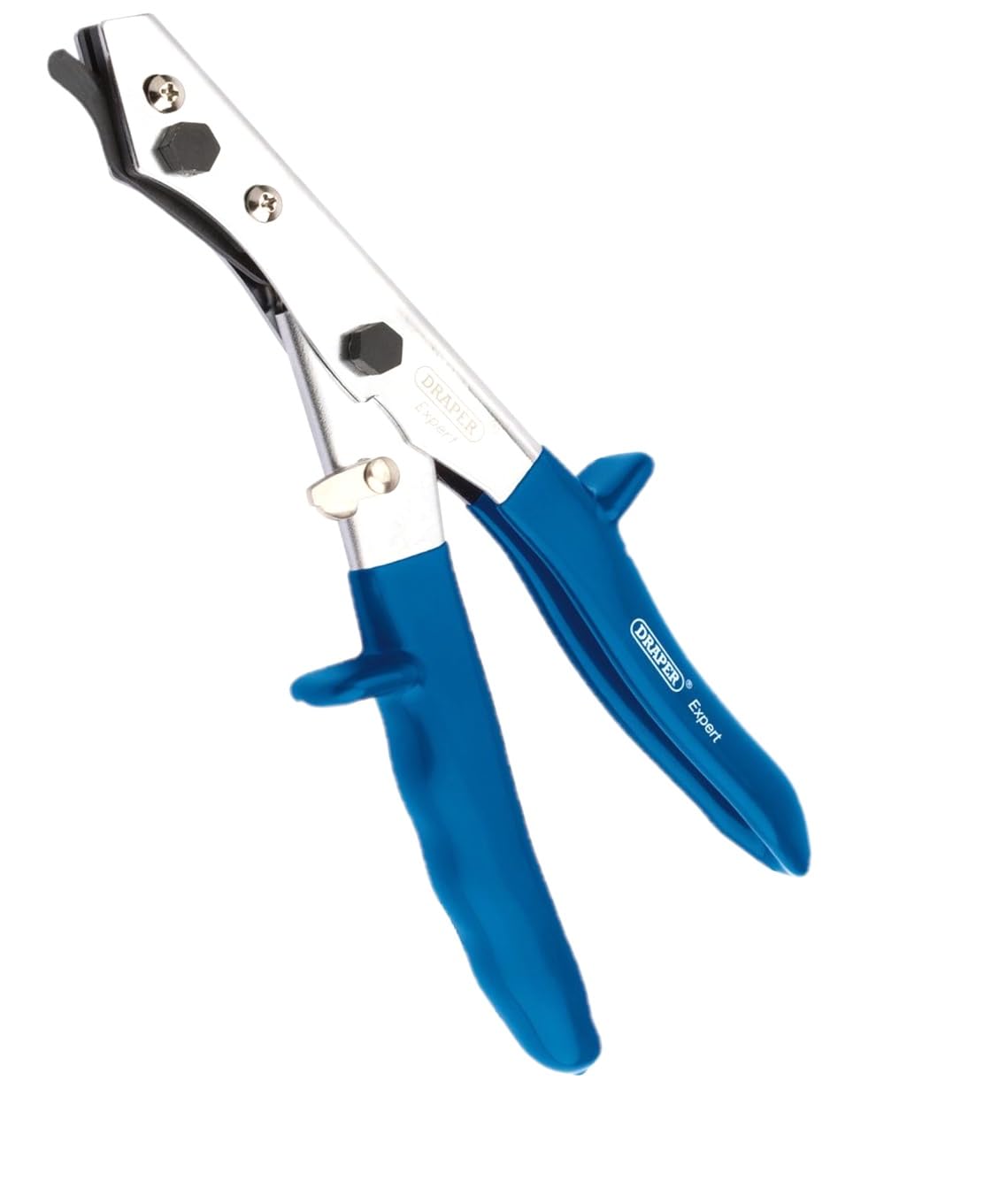 Draper 35748 Expert Hand Nibbler for Metal Sheet, Plastic,Blue,250 mm