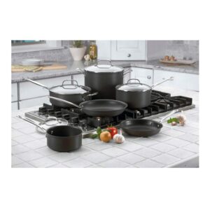 Cuisinart 66-10 Chef's Classic 10-Piece Cookware Set Nonstick-Hard-Anodized