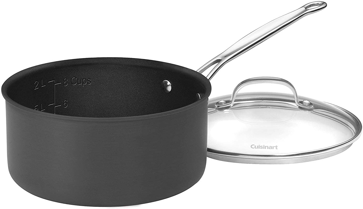 Cuisinart 66-10 Chef's Classic 10-Piece Cookware Set Nonstick-Hard-Anodized