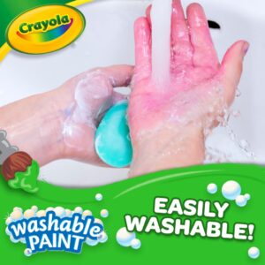 Crayola Washable Paint (1 Gallon), White Paint, Bulk Classroom Supplies for Teachers, Washable Paint for Kids, Nontoxic, 3+