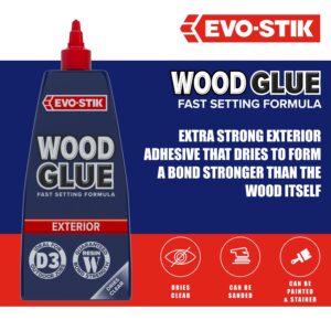 Evo Stik Wood Adhesive Weatherproof - 500ml 717411