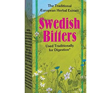 NatureWorks Swedish Bitters Traditional European Herbal Extract Used for Digestion, 33.8 fl. oz.