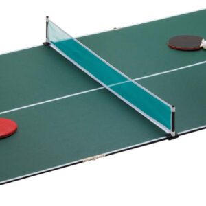 Viper by GLD Products 3-in-1 Portable Table Tennis Top, Turn Any Surface into a Game Table for Quick Paced Fun in Any Location, Green, one Size