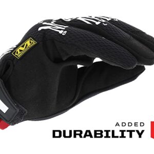 Mechanix Wear: The Original Work Glove with Secure Fit, Synthetic Leather Performance Gloves for Multi-Purpose Use, Durable, Touchscreen Capable Safety Gloves for Men (Black, Small)