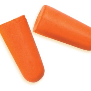 Pyramex Disposable Uncorded Earplugs 200 Per Box,Orange