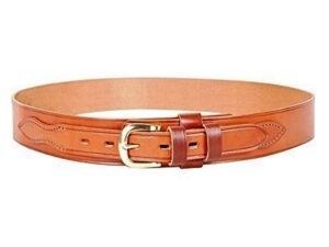 bianchi b4 ranger™ belt, 1.75" width, plain tan finish, brass buckle, sz34