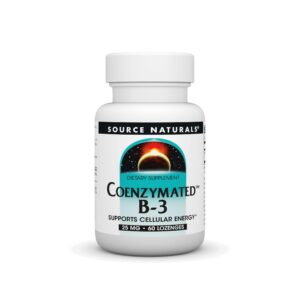 source naturals coenzymated b-3 25 mg - 60 ct