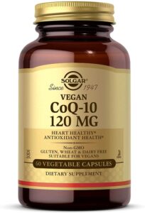 solgar – vegetarian coq-10 120mg, 60 vegetable capsules