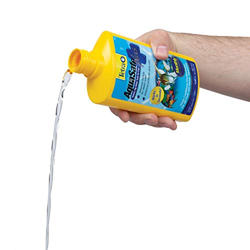 Tetra AquaSafe Plus, 8.45 Ounces, aquarium Water Conditioner And Dechlorinator, Model Number: 46798162681