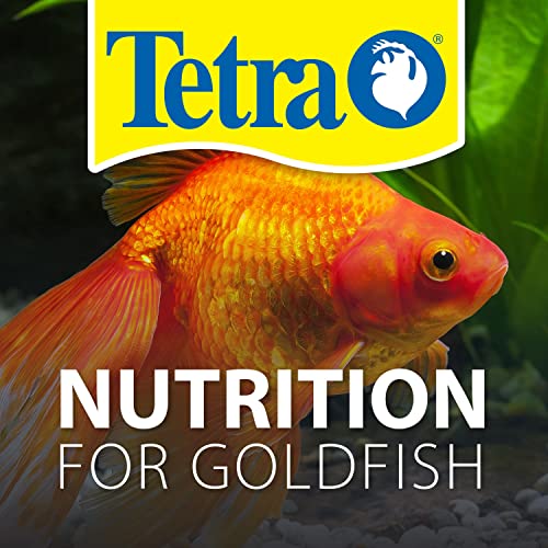 Tetra Goldfish Flakes, Nutritionally Balanced Diet For Aquarium Fish, Vitamin C Enriched Flakes, 4.52 lbs oz