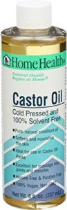 home health castor oil cold pressed & cold processed, 8 oz