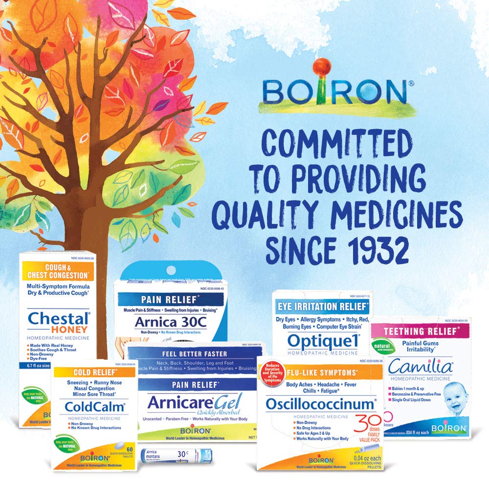 Boiron Carbo Vegetabilis 30C, 80 Pellets, Homeopathic Medicine for Bloating and Gas