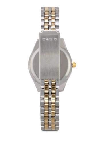 Women's White Dial Two Tone Base Metal