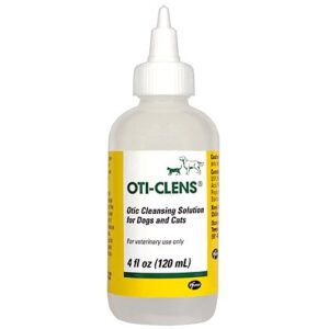 oticlens cleaning solution for dogs (4 oz)