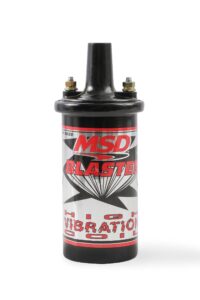 8222 msd ignition coil - blaster series - high vibration - black