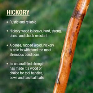 Free form Hickory Walking Stick-48