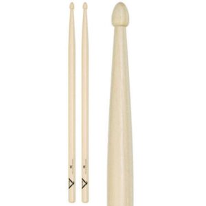 Vater 5B Wood Tip Hickory Drum Sticks, Pair