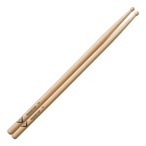 vater 7a wood tip hickory drum sticks, pair