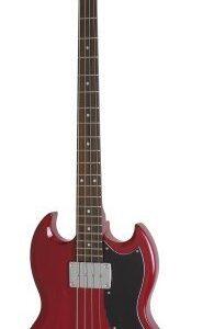 Epiphone SG Bass E1 Electric Bass Guitar, Cherry Red