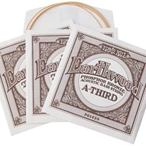 Ernie Ball Earthwood Slinky Phosphor Bronze Acoustic Bass Guitar Strings, 45-95 Gauge (P02070)