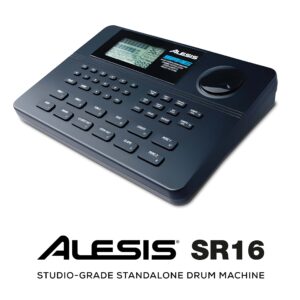 Alesis SR-16 - Studio-Grade Standalone Drum Machine With On-Board Sound Library, Performance Driven I/O and In-Built Effects