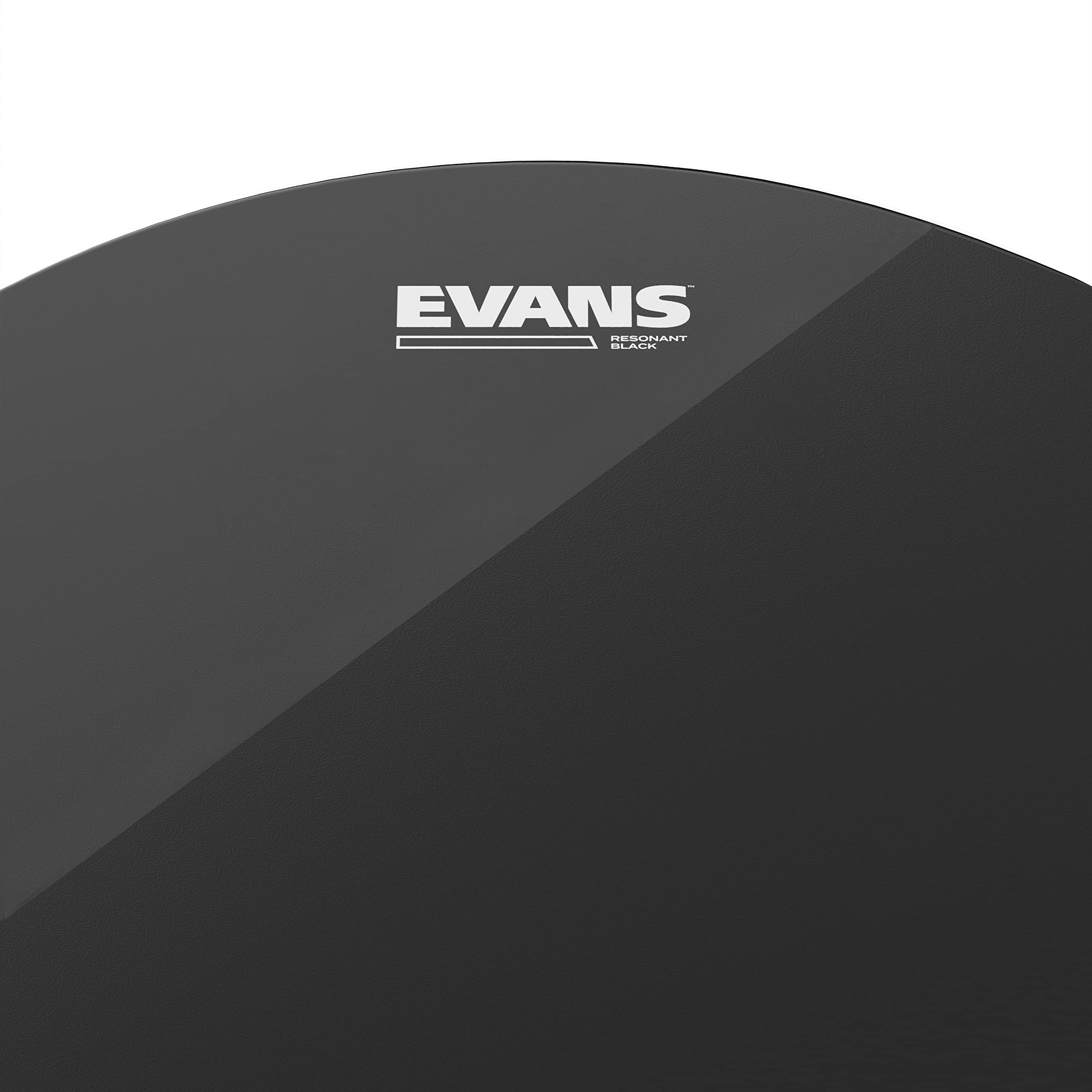 Evans Resonant Black Drumhead, 12 Inch