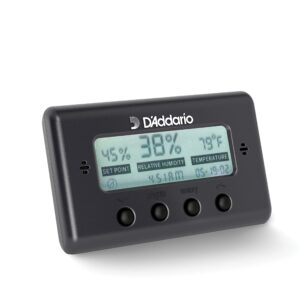 d'addario accessories hygrometer humidity and temperature sensor