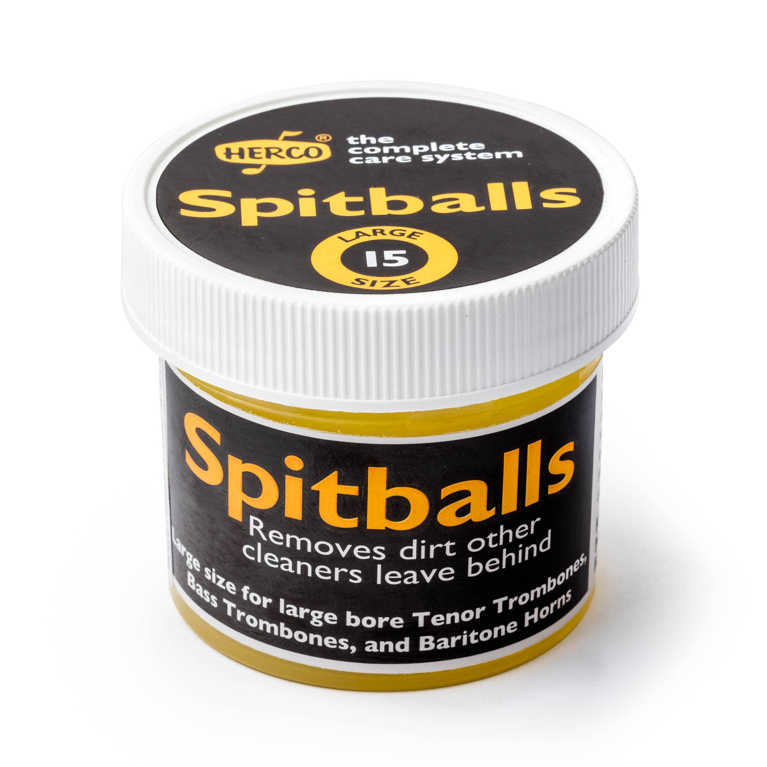 Herco HE186 Spitballs, Large, 15/Jar