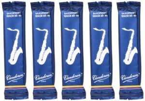 vandoren sr2225 tenor sax traditional reeds strength 2.5; box of 5