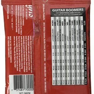 GHS Strings GBZW Boomers, Nickel-Plated Electric Guitar Strings, Heavyweight (.010-.060)