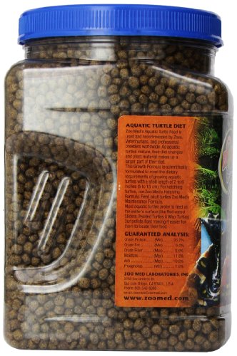 Zoo Med Aquatic Turtle Food Growth Formula, 30 oz.