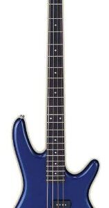 Ibanez 4 String Bass Guitar, Right Handed, Jewel Blue (GSR200JB),34 inches