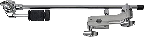 Pearl CH70 Cymbal Boom Attachment Clamp with 15" Solid Boom Arm, Multi-Angle Mounting Clamp, and UniLock Gearless Cymbal Tilter for Splash, Crash, and Effects Cymbals.