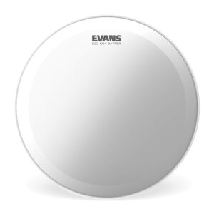 evans eq4 frosted bass drum head, 22 inch