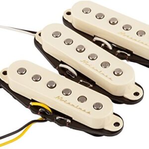 Fender Vintage Noiseless Stratocaster Pickups Set White, 3 Pickups