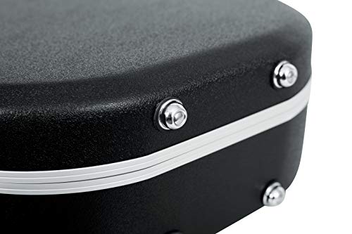 Gator Cases Deluxe ABS Molded Case for Dreadnought Style Acoustic Guitars (GC-DREAD),Black