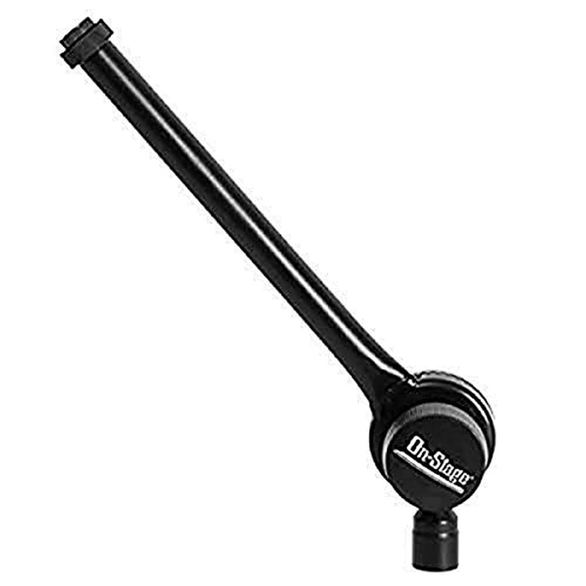 OnStage Posi-Lok Mini Microphone Boom Arm, Black 15 x 3 x 5 inches