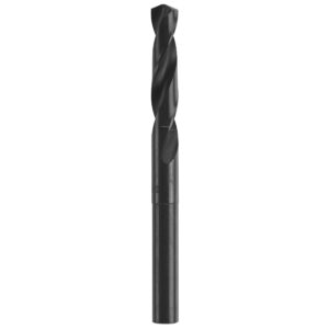 bosch bl2159 1-piece 1/2 in. x 6 in. fractional reduced shank black oxide drill bit for applications in light-gauge metal, wood, plastic