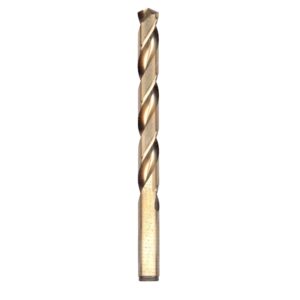 BOSCH CO2159 1-Piece 1/2 In. x 6 In. Cobalt Metal Drill Bit for Drilling Applications in Light-Gauge Metal, High-Carbon Steel, Aluminum and Ally Steel, Cast Iron, Stainless Steel, Titanium