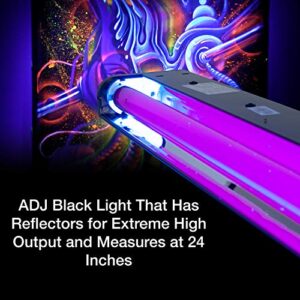 American DJ BLACK-24BLB 24" Black Light Fixture with bulb