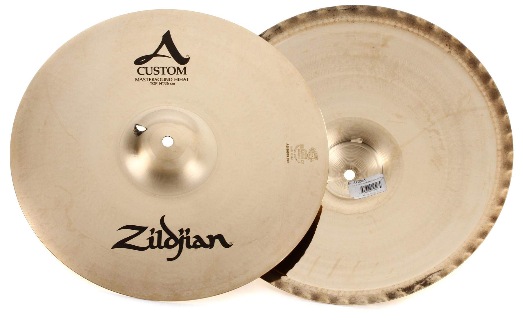 Zildjian A Custom Mastersound Hi-Hat Cymbals - 14 Inches