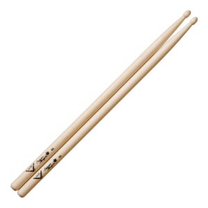 vater 5a wood tip sugar maple drum sticks, pair