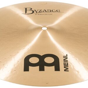 Meinl Cymbals B16MTC Byzance 16-Inch Medium Thin Traditional Crash Cymbal (VIDEO)