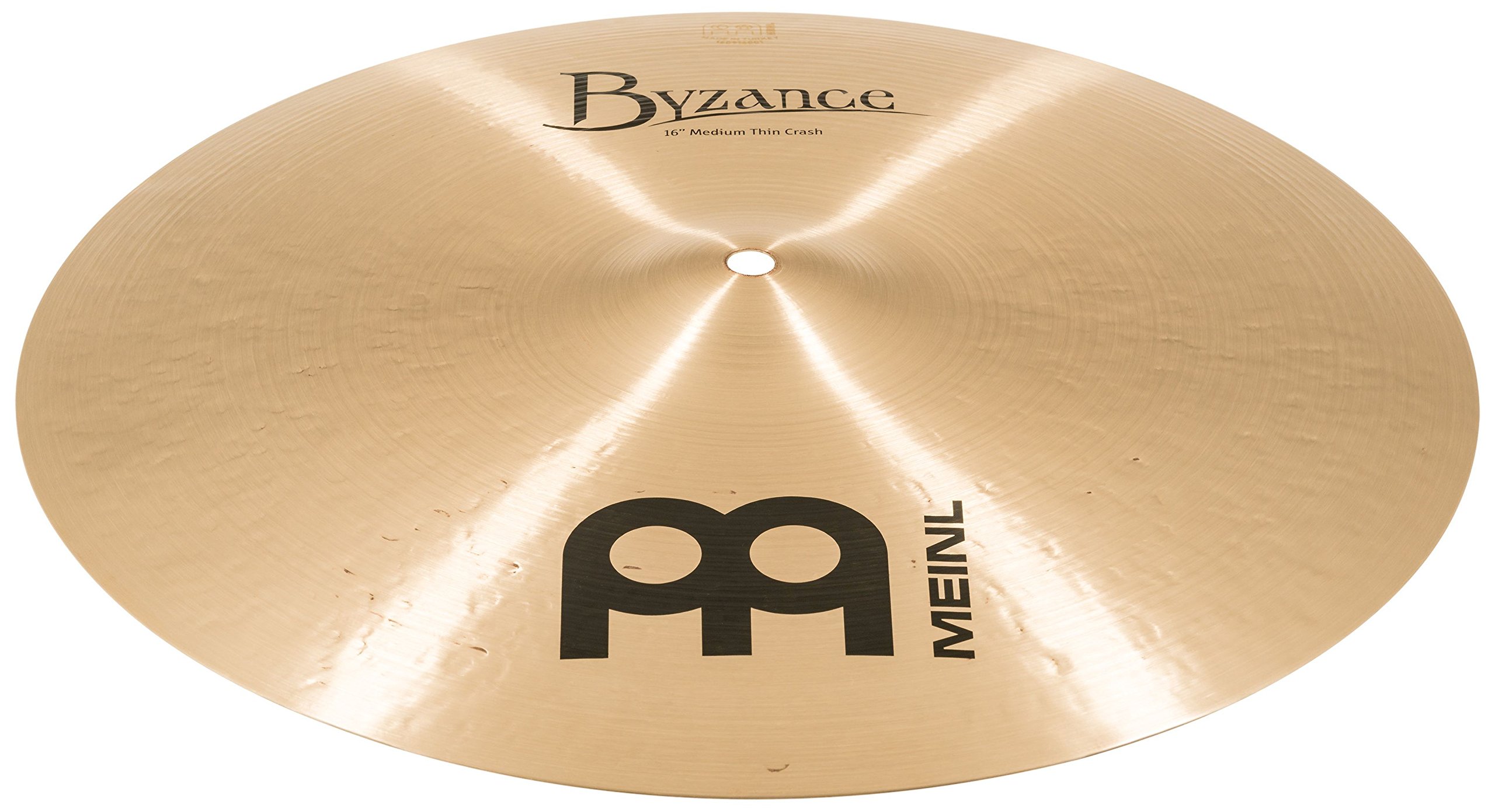 Meinl Cymbals B16MTC Byzance 16-Inch Medium Thin Traditional Crash Cymbal (VIDEO)